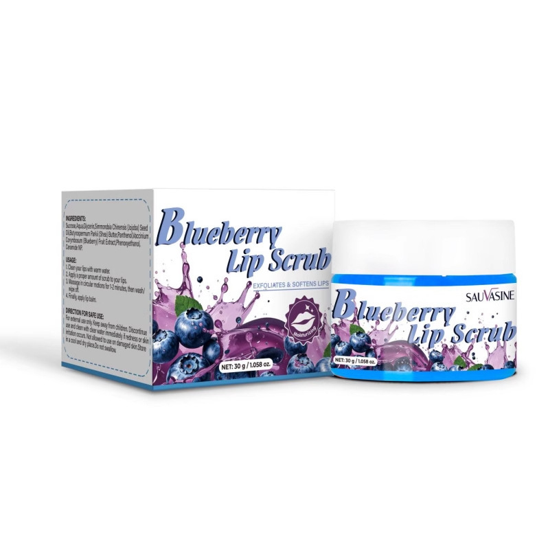 Blueberry Lip Scrub Cream