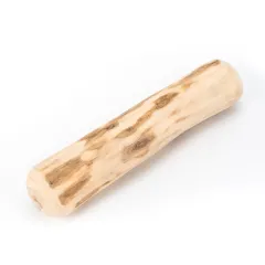 Natural Coffee Wood Pet Dog Bite Toy - Wood Colour - View 1