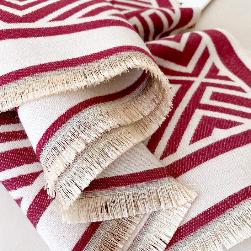 Thickened Warm Office Cloak Nap Wool Blanket Plaid Cloak Dual-use - Image 2