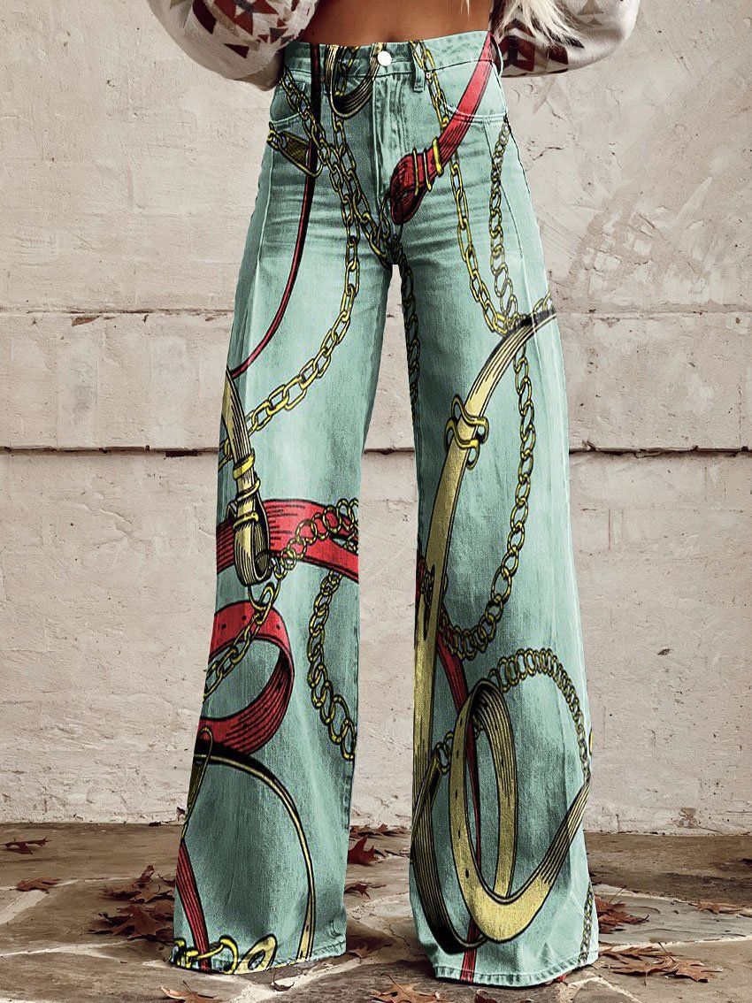 Women's Flared Thin Casual Pants - Image 14