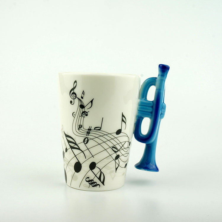Small-sized Musical Ceramic Mug - Image 1
