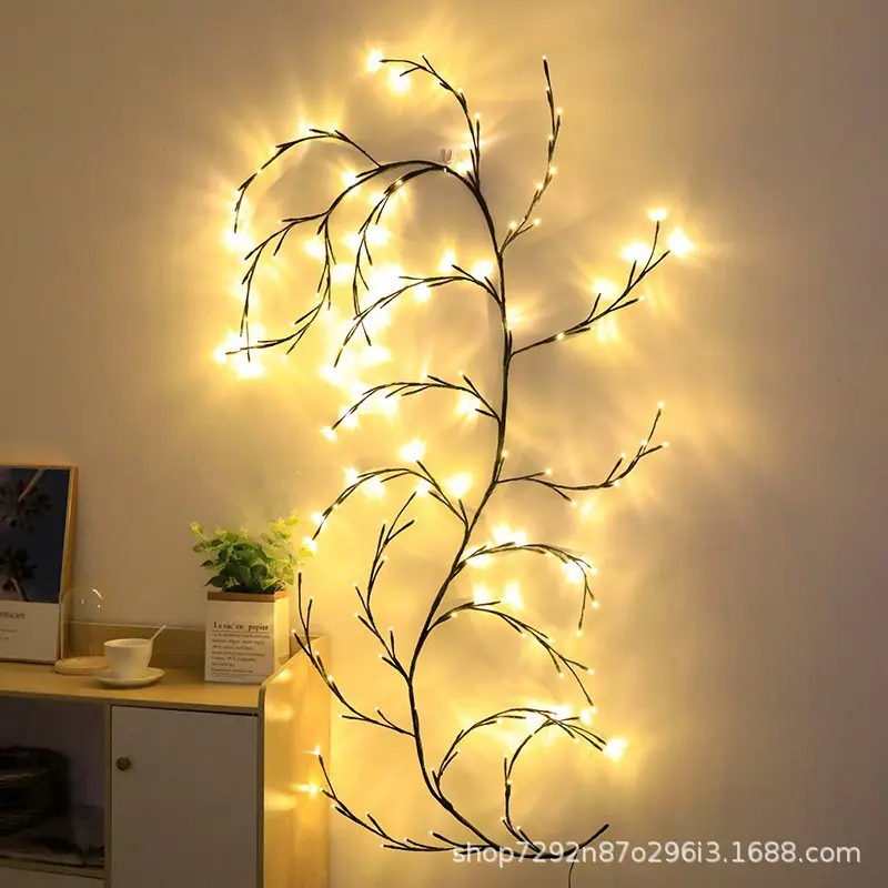 Branch Light Rattan Lamp Led Lighting Chain