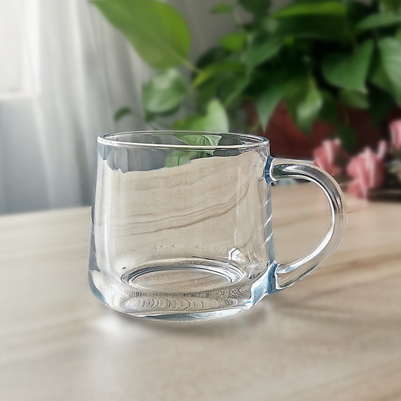 Stylish Minimalist And Uniquely Designed Glass Water Cup