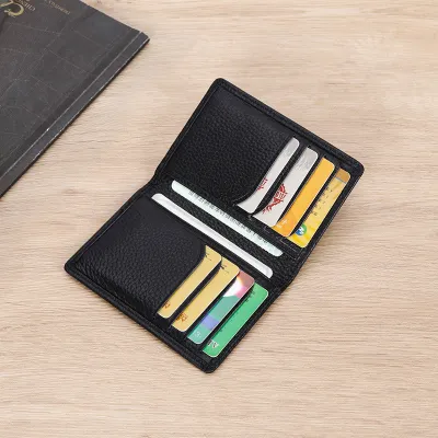 Men's Leather Credit Card Holder
