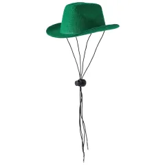 Western Cowboy Style Dogs And Cats Cowboy Pet Hat - Green - View 1