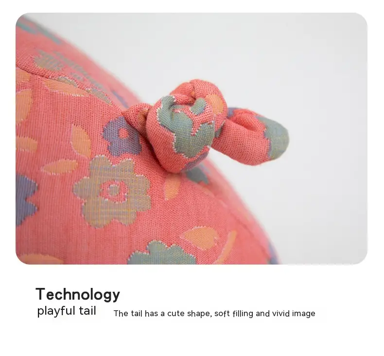 Three-layer Gauze Removable And Washable Multifunctional Pig-shaped Throw Pillow Doll