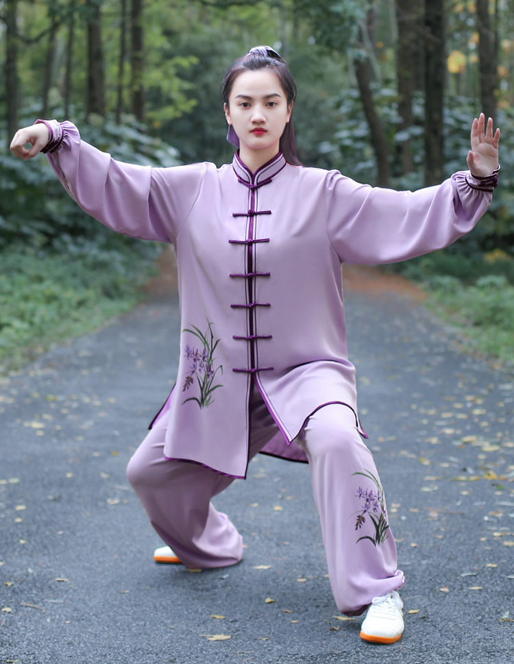 High-end Orchid Women's Spring And Autumn Suit