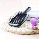Hexagonal Mesh Comb Black
