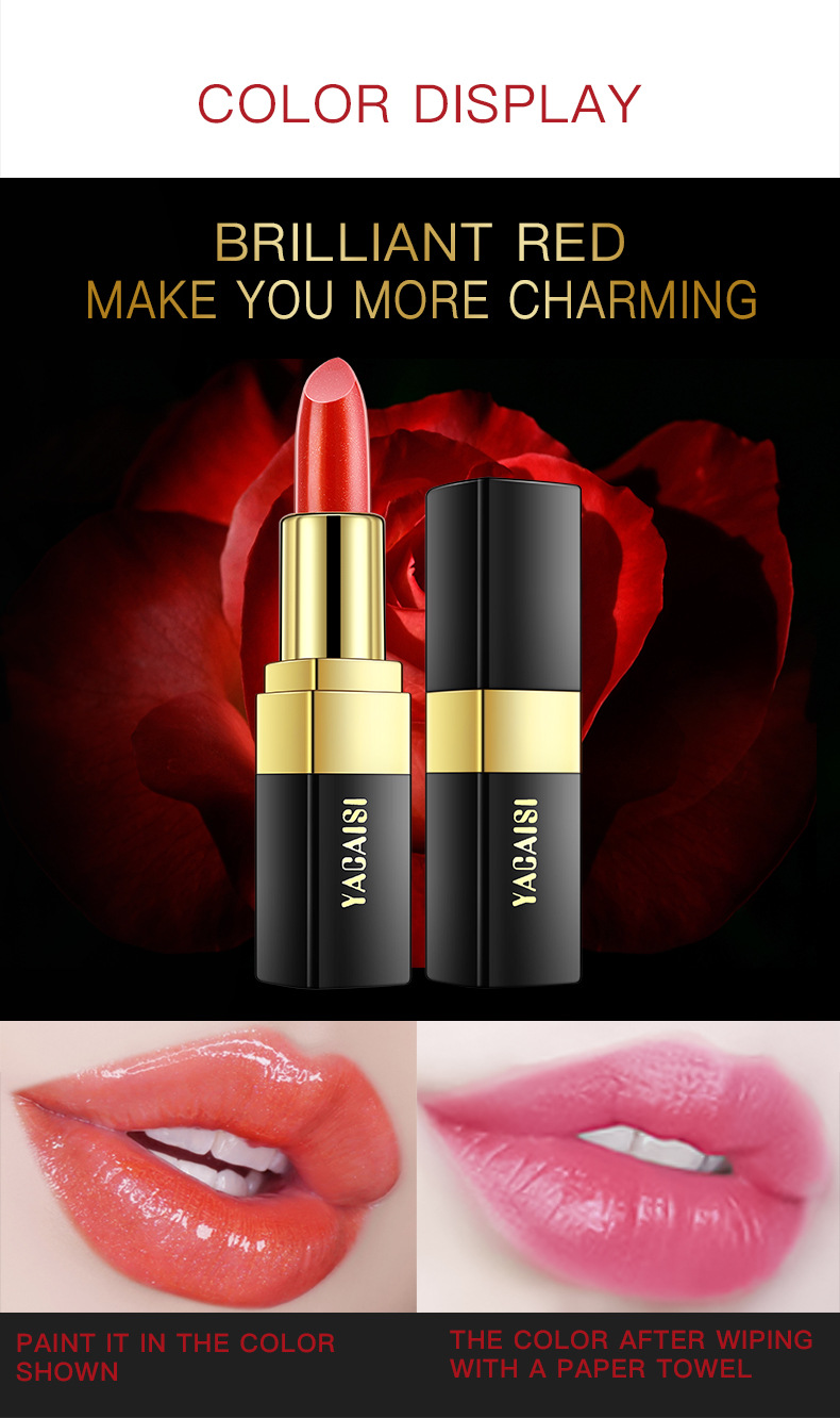 Title 3, Gradient Warm Lipstick Moisturizing and Hydrati...