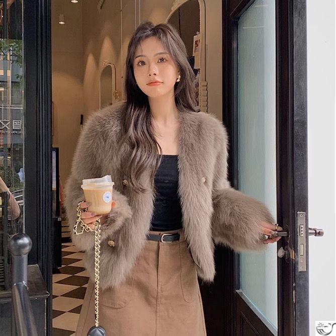 23 New Winter Coat Women's Small Slimming And Short