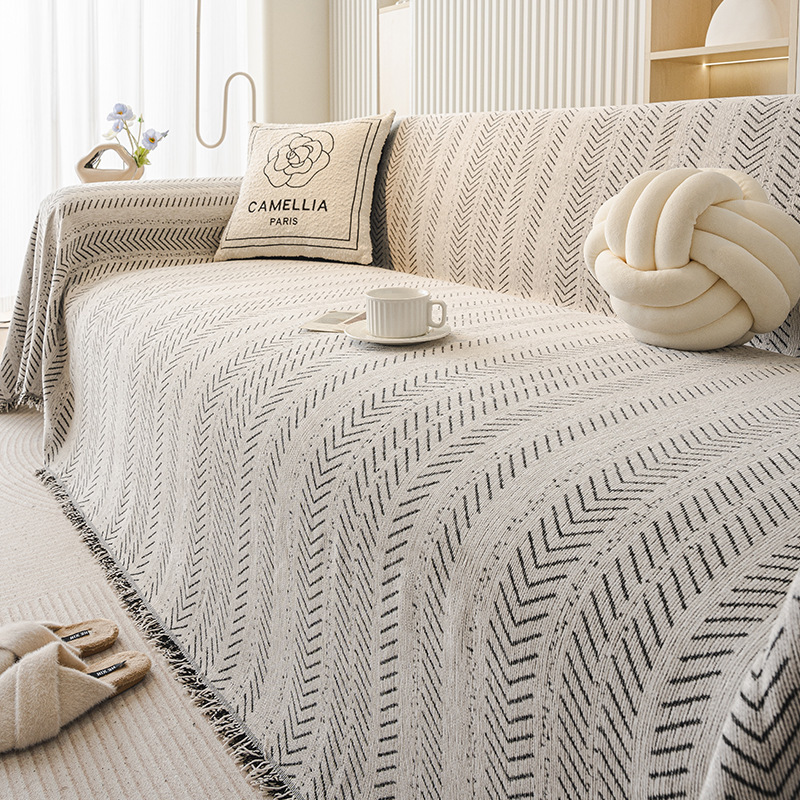 French Chaise Longue Sofa Cover Is Soft And Comfortable