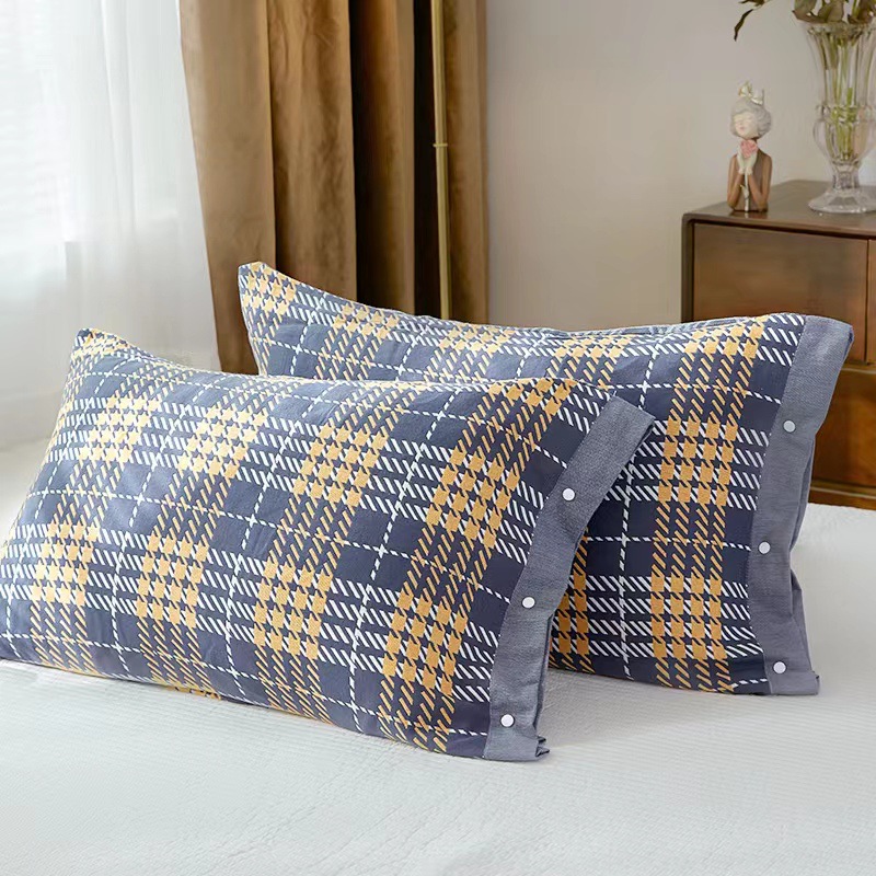 One Yellow Wavy Pillowcase