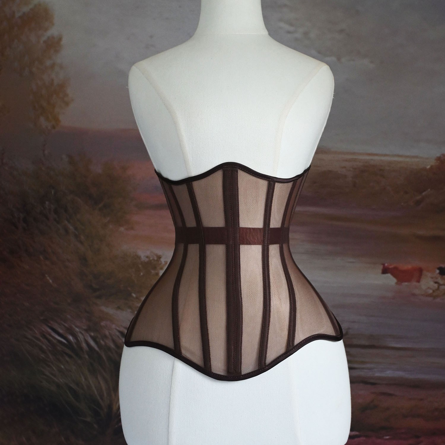 Breathable Mesh Thin Fishbone Breathable Waist Seal