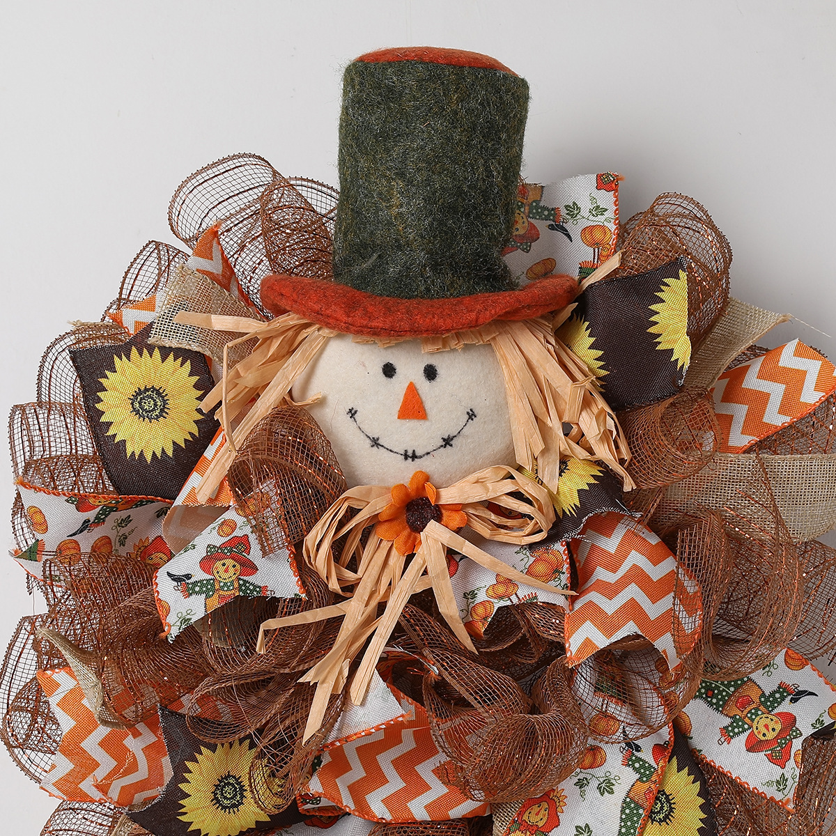 Title 6, Thanksgiving Garland Simulation Scarecrow Wall ...