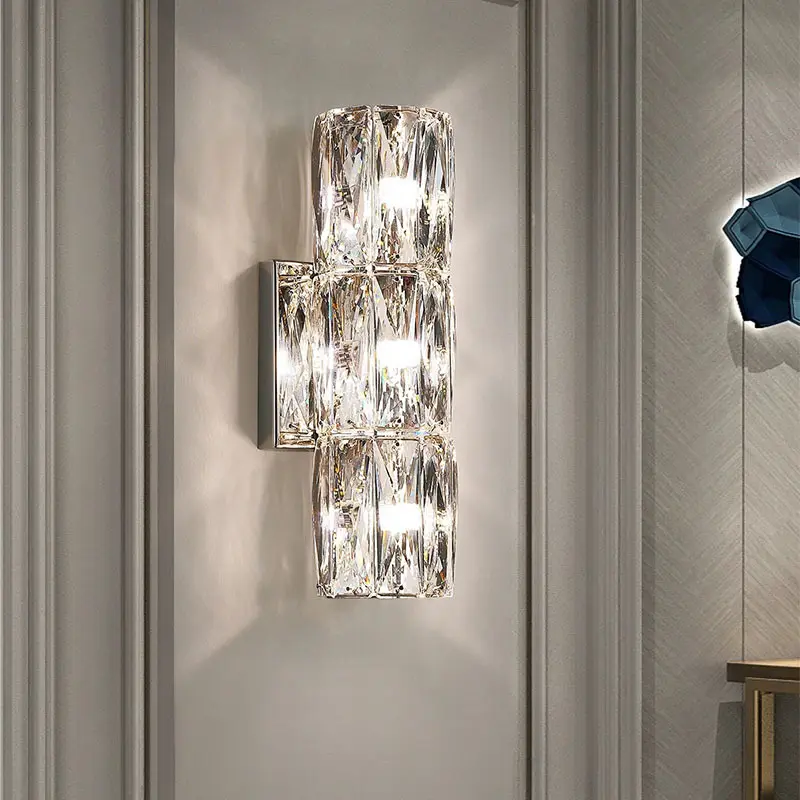 Crystal Wall Lamp Living Room Bedroom Stair