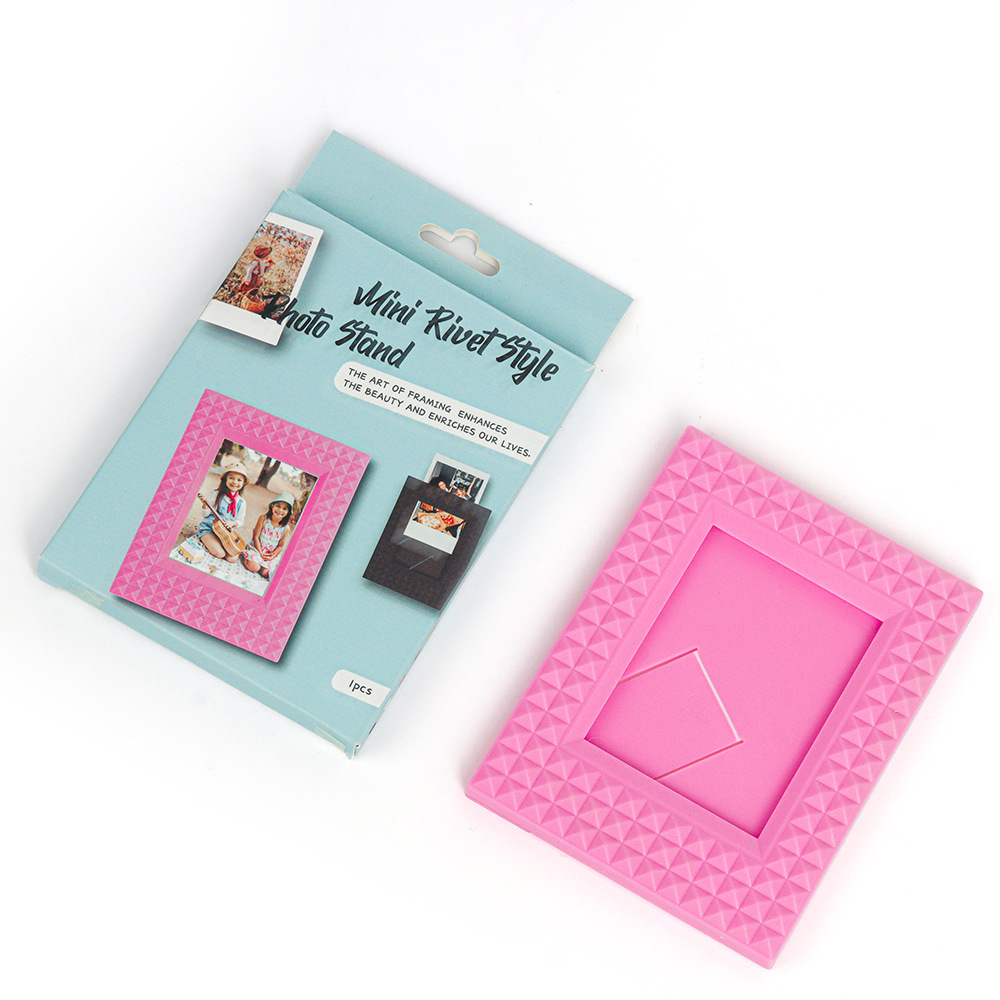 Dopamine-colored Stud Instant Photo Frame