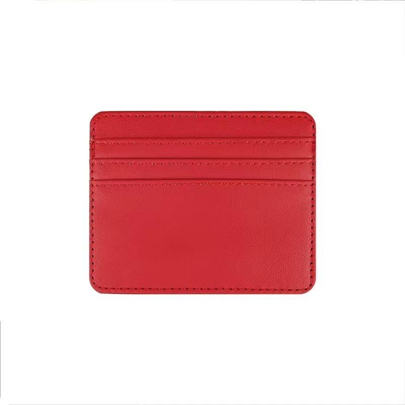 Large Capacity Multiple Card Slots Compact Leather Cutting Ferrule - Image 5