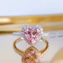 Pink Diamond Ring