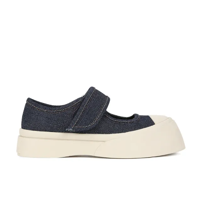 Velcro Platform Mary Jane Shoes Women Blue - Shop at LoveMi