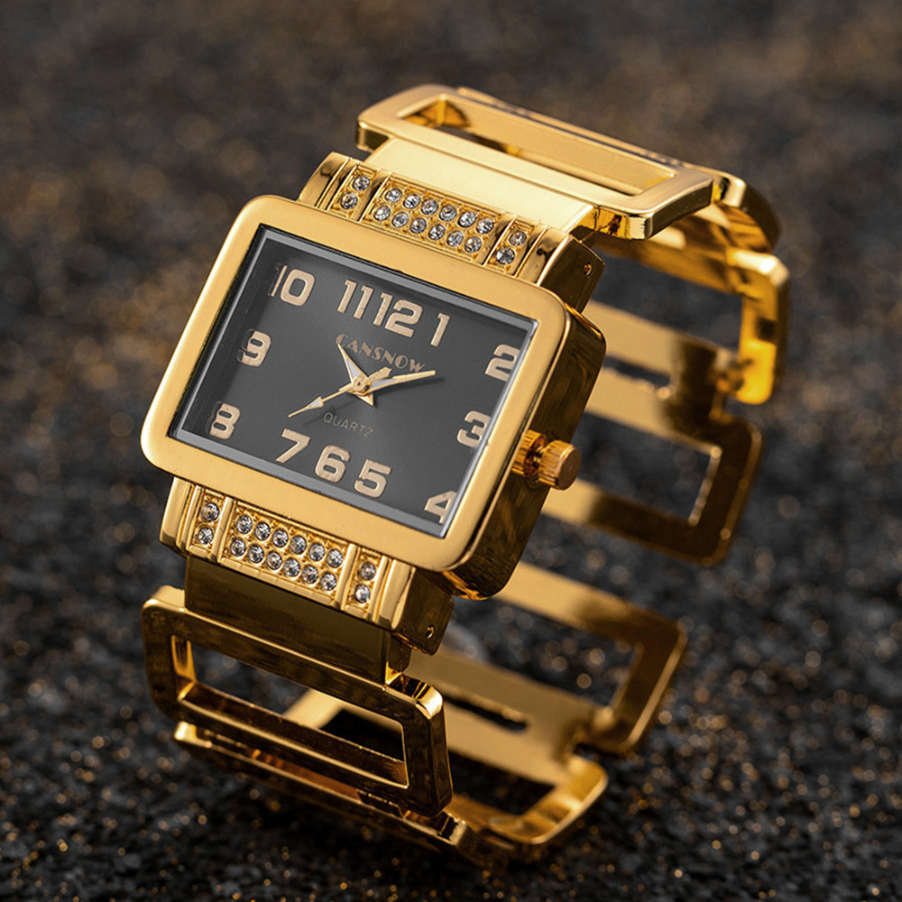 Fashionable Gold And Silver Womens Watch 4