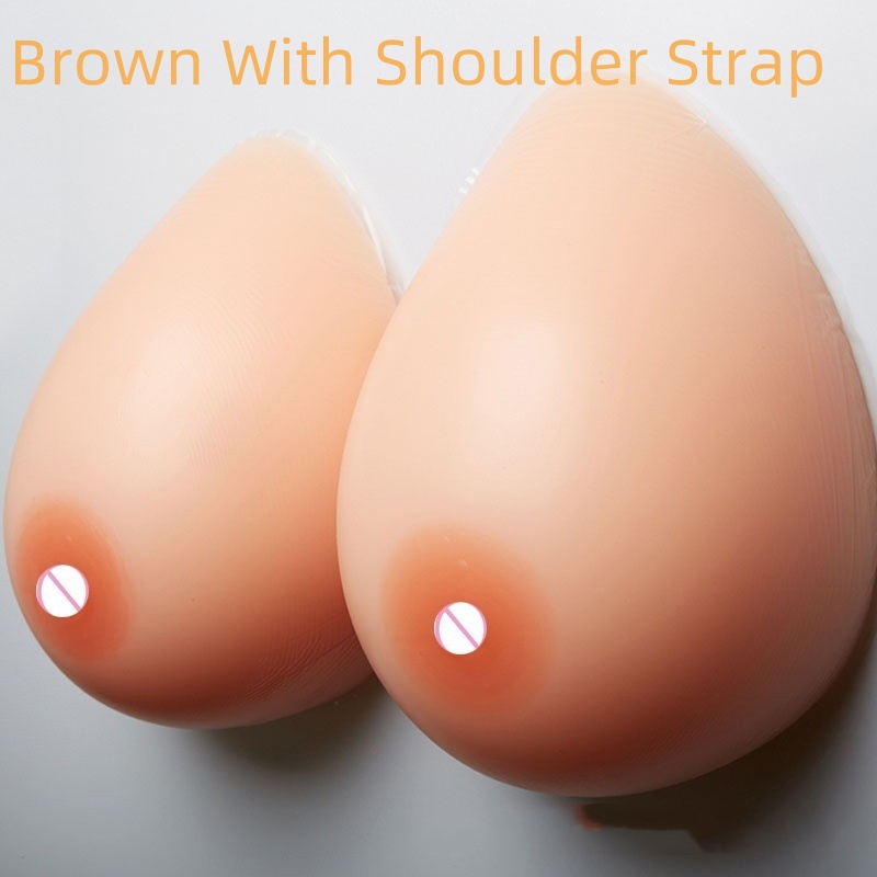 Silicone Breast Drop Shape Artificial Breast Simulation Fake Breast After Crossdressing
