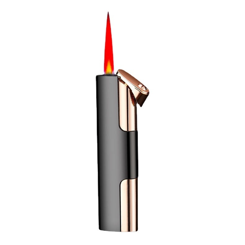 Lightweight Direct Punch Red Flame Lighter