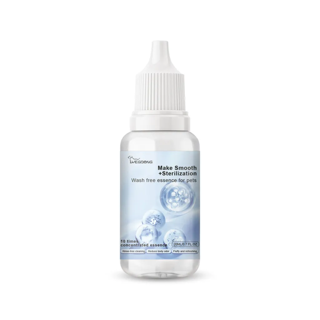 Pet Disposable Essence Dogs And Cats Clean Hair - 20Ml Single Bottle
