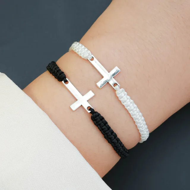 Men's And Women's Cross Couple Rope Bracelet 5911201Style - Shop at LoveMi