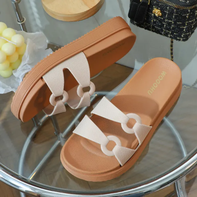 Roman Sandals Women's Summer Outdoor Stylish Beige - Shop at LoveMi