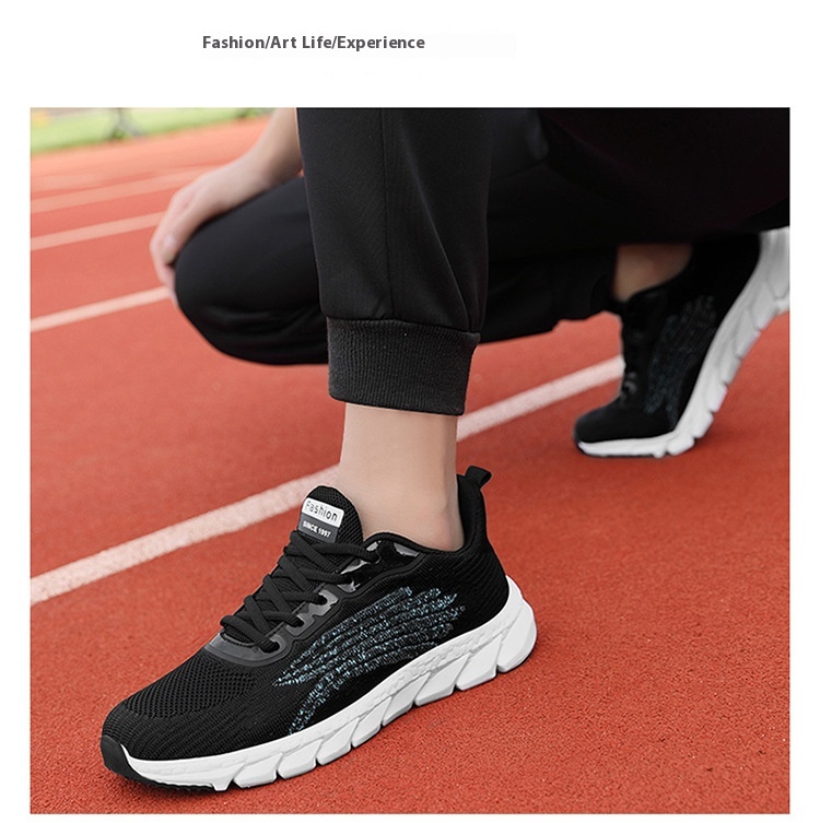 Comfortable Light Running Casual Flat Shoes Sneaker - Image 13