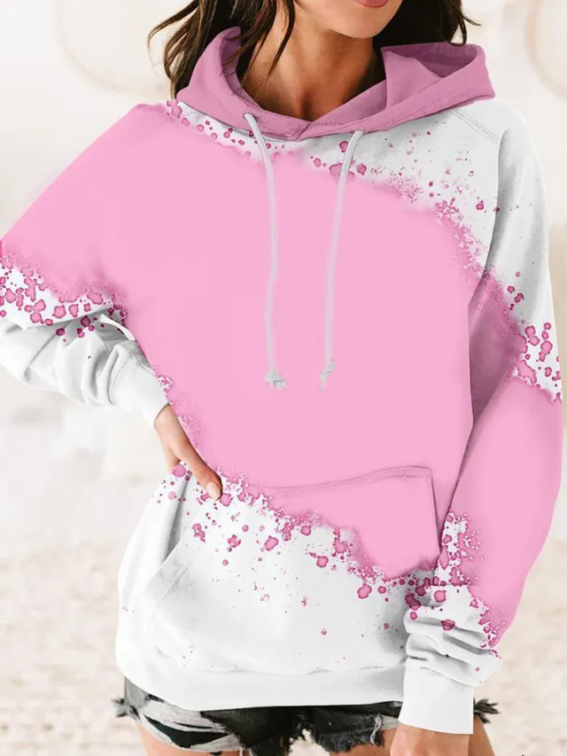 Women's Fashion Casual Printing Sports Hoodie Wsm02551Us 2Xl - Shop at LoveMi