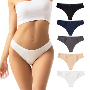 Title 19, Ice Silk Traceless Mid Waist Briefs Sexy And Br...