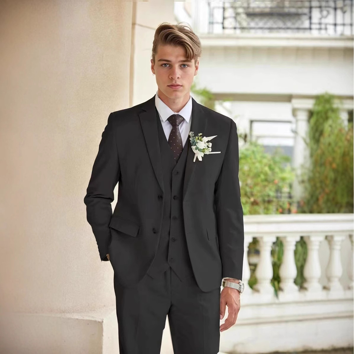 Mens Casual Best Man Two-Piece Suit - photo 2