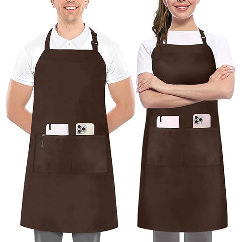 Customizable Waterproof Polyester Apron For Home And Work Use 12