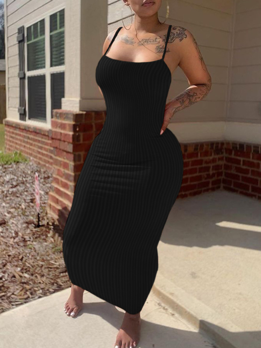 Sexy Strapless Bustier Bodycon Long Dress For Women Black - Shop at LoveMi