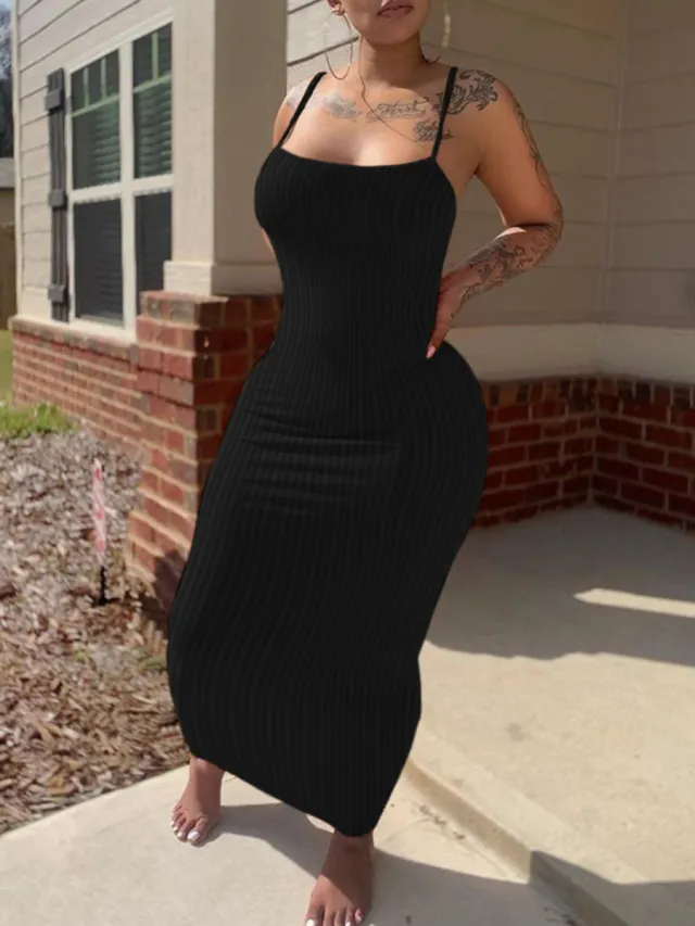Sexy Strapless Bustier Bodycon Long Dress For Women Black - Shop at LoveMi