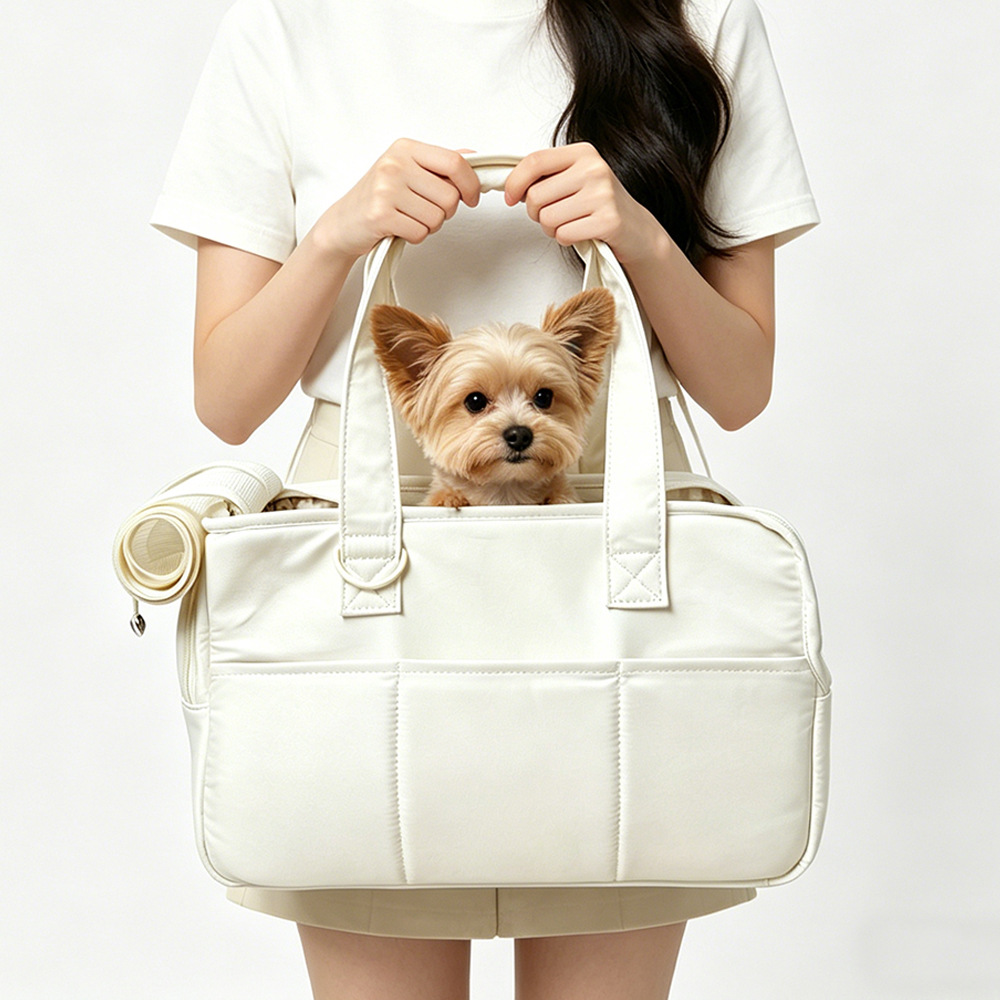Outdoor Breathable Cat And Dog Carrier Compact And Portable For Pet Outings — foto 3