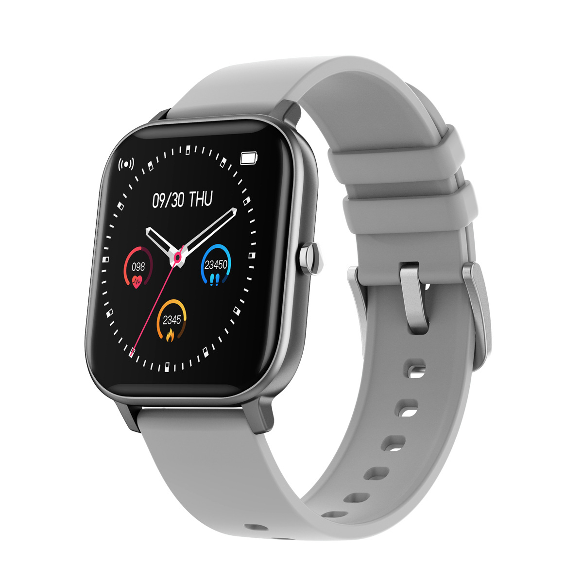 All-touch Smartwatch Bracelet With Heart Rate And Blood Pressure Monitoring - Image 2