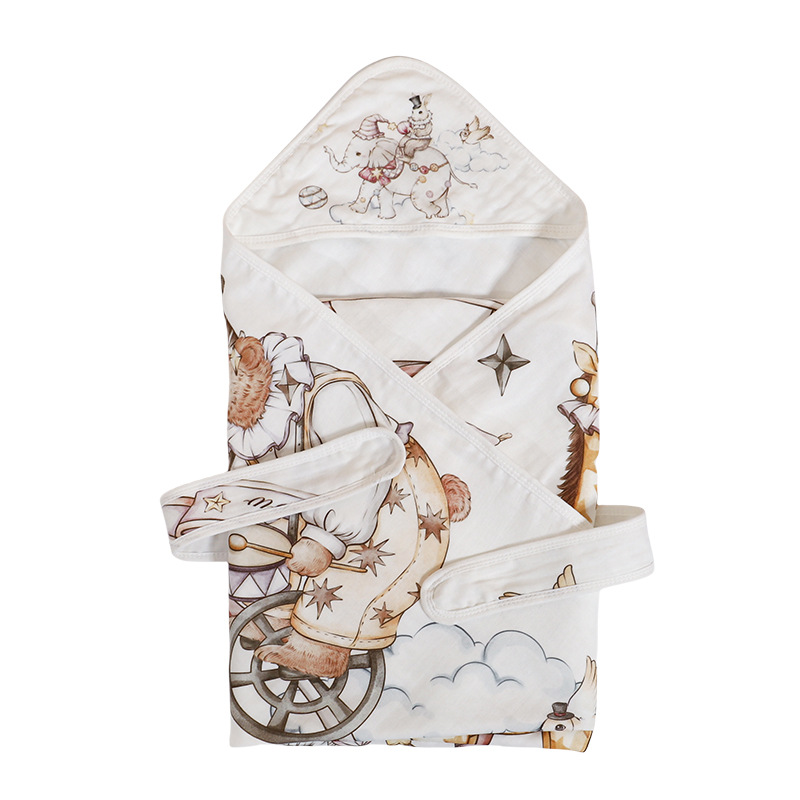 Baby Lightweight Pure Cotton Swaddle Blanket