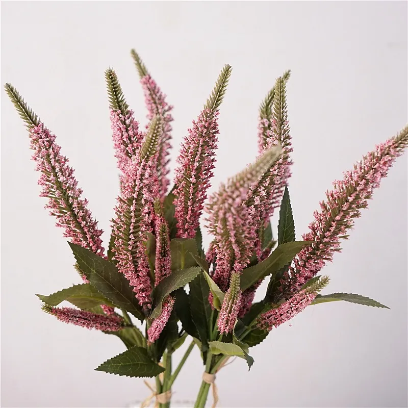 High Quality Artificial Flower Salvia Officinalis Bouquet Home Soft Decoration