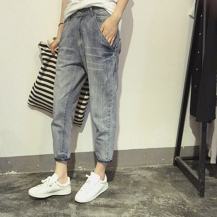 Title 5, Nuovi Jeans Coreani da Donna, Slim Stretch, Ves...