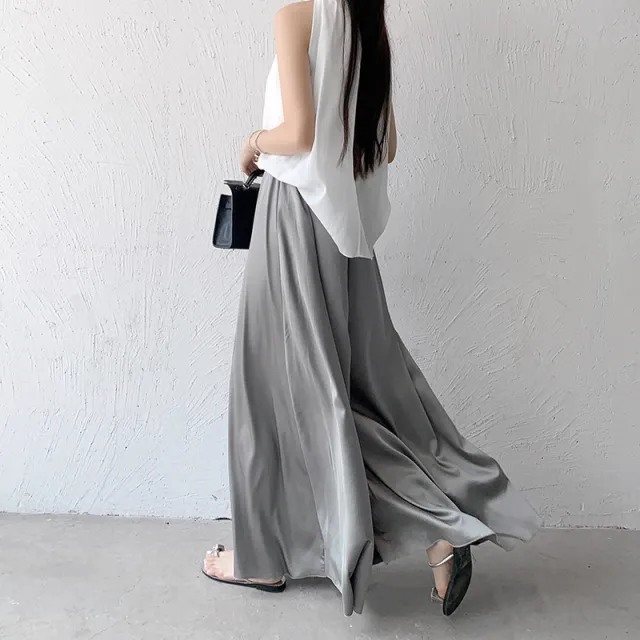 Autumn Skirt Women's High Sense Niche Silver - Shop at LoveMi