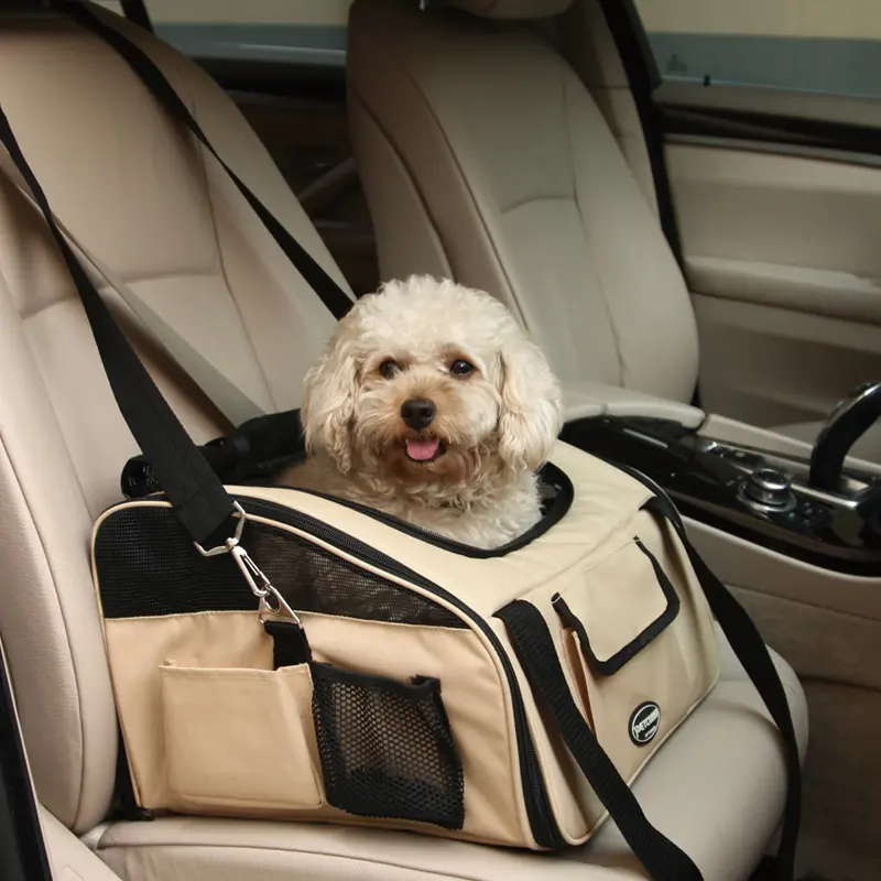 Pet Car Bag Dogs and Cats Travel Portable Crossbody