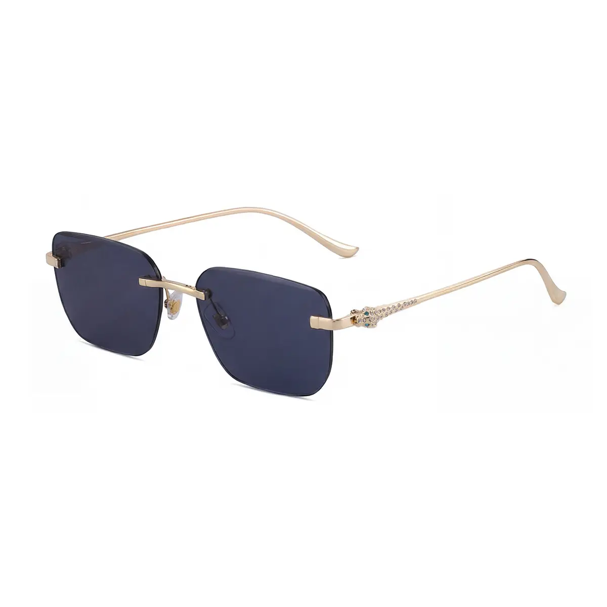 Fashionable Square Rimless Sunglasses For Men
