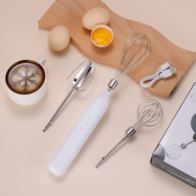 Handheld Electric Egg Beater For Home Baking Of Cakes — foto 9