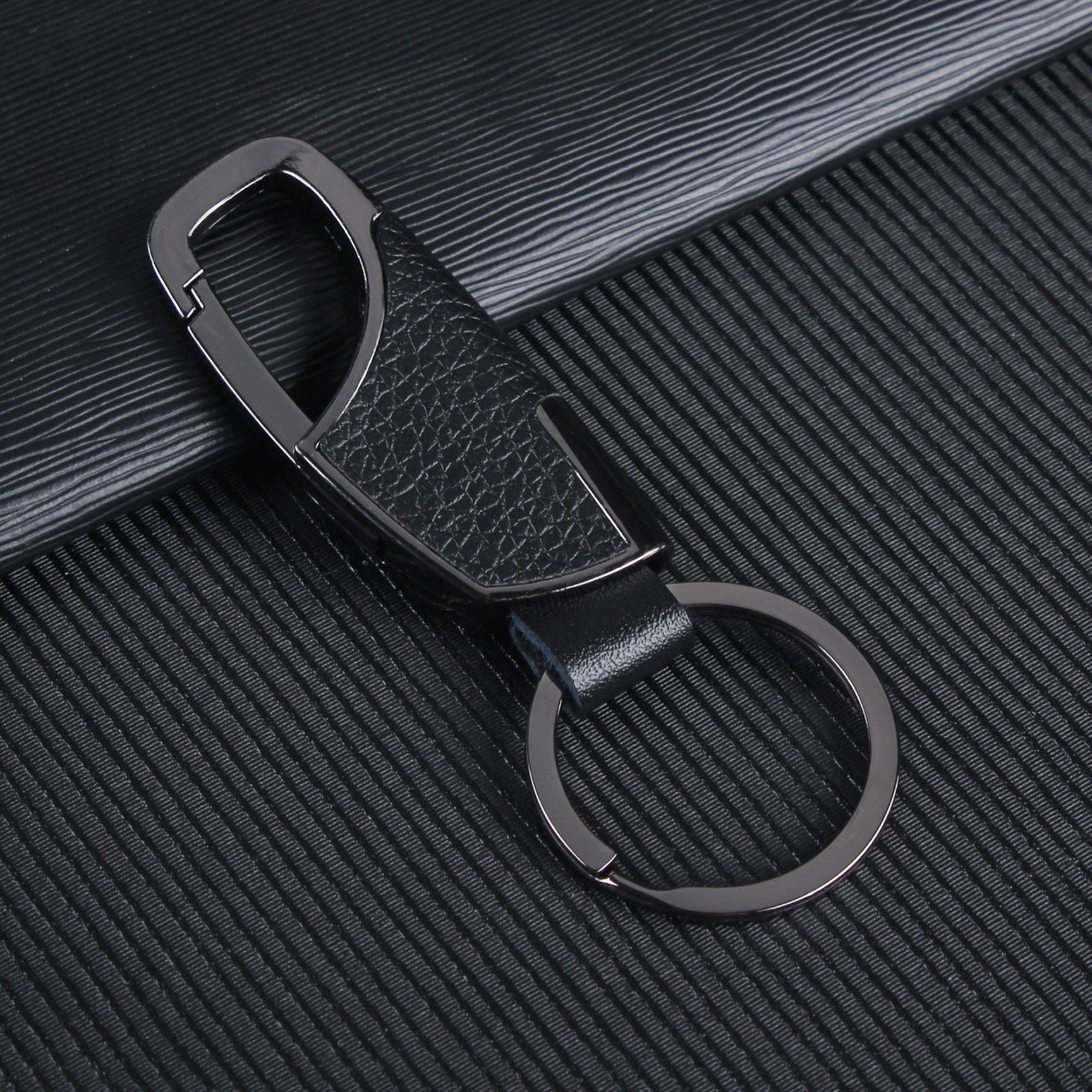 027 Gun Color Black Leather
