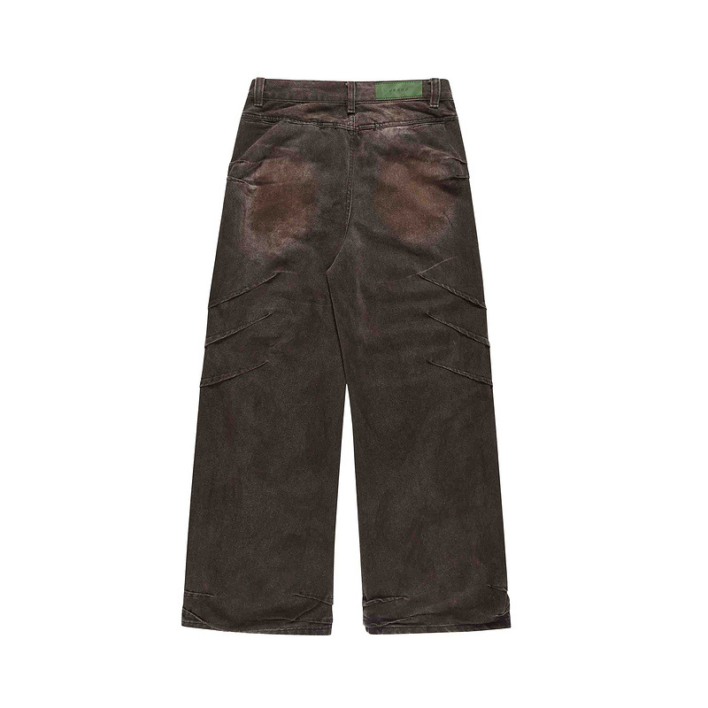 Men's American-style High Street Distressed Jeans