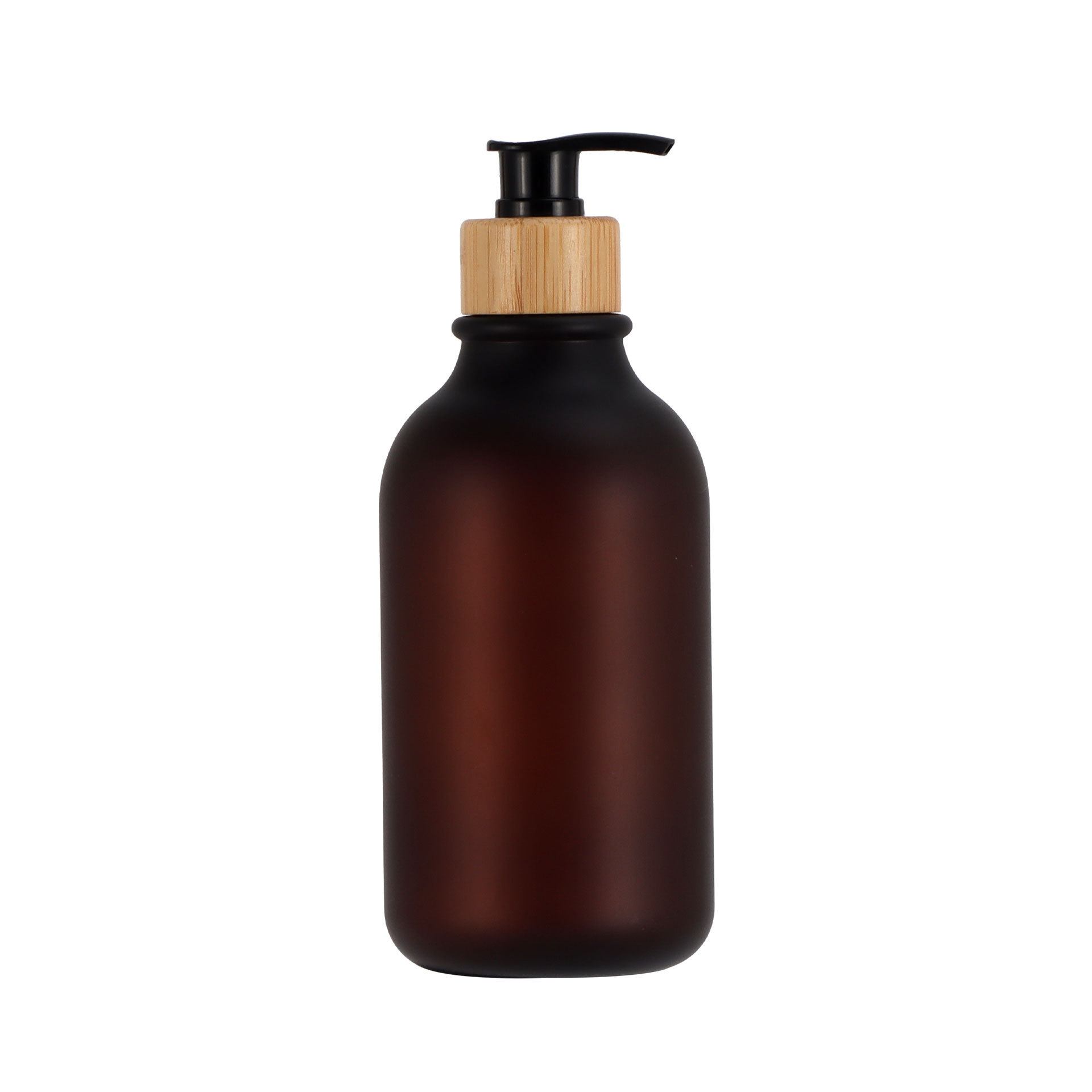 Matte Tea Bottle Black Bamboo