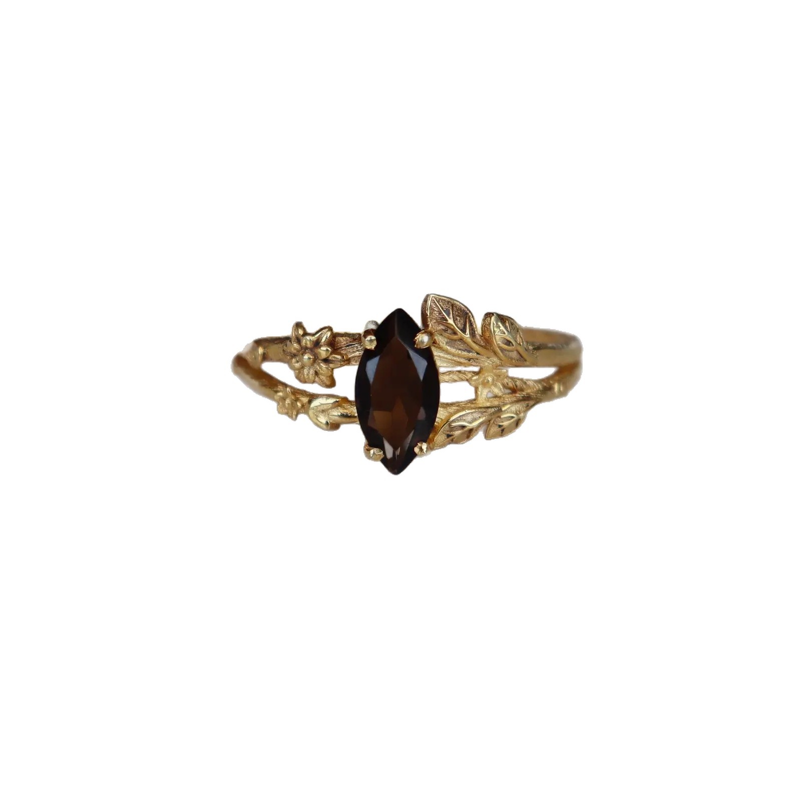 Zircon Copper Ring