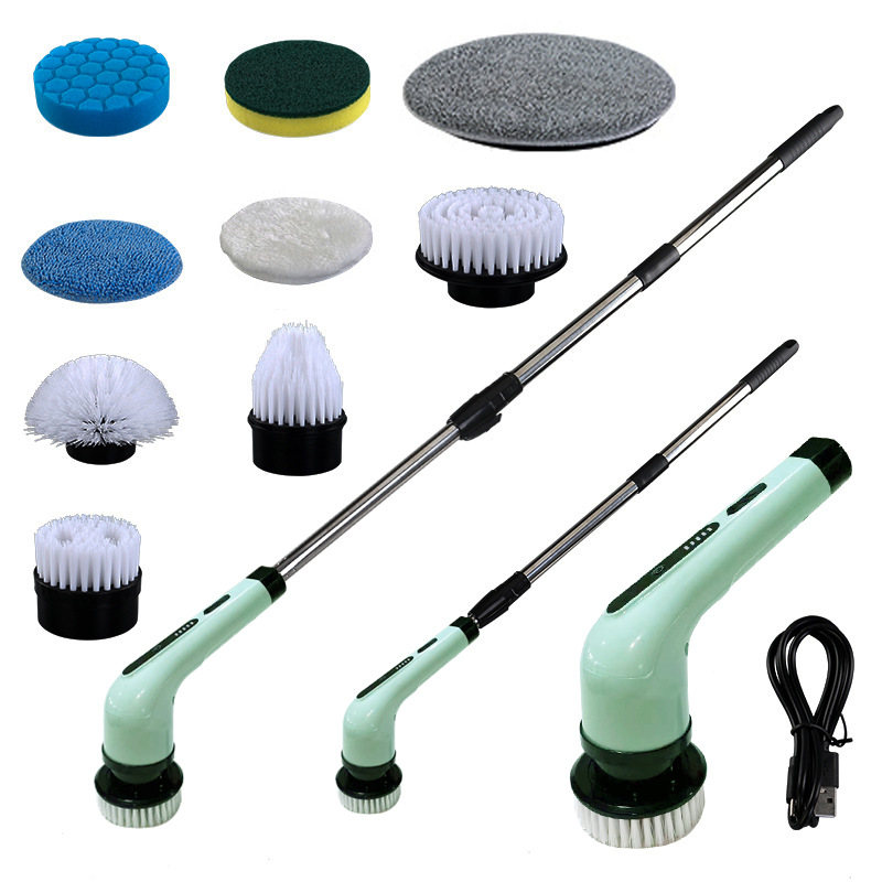 Electric Cleaning Brush with Extendable Handle | Cordless Bathroom & Kitchen — view 10